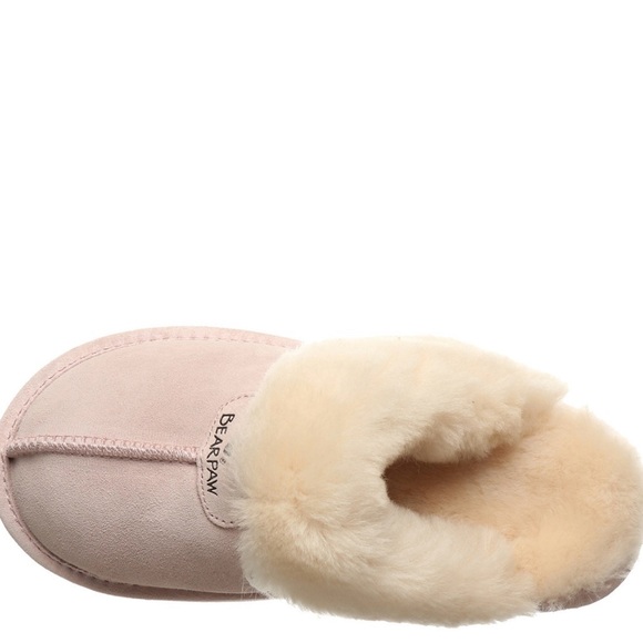 Bearpaw Retro Loki Pale Pink Slides - Picture 7 of 8